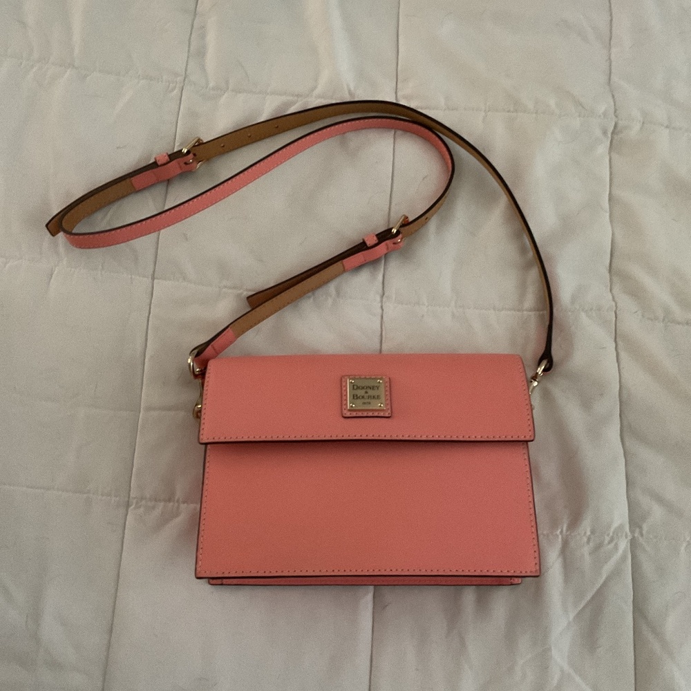 Dooney and Burke east west crossbody with card